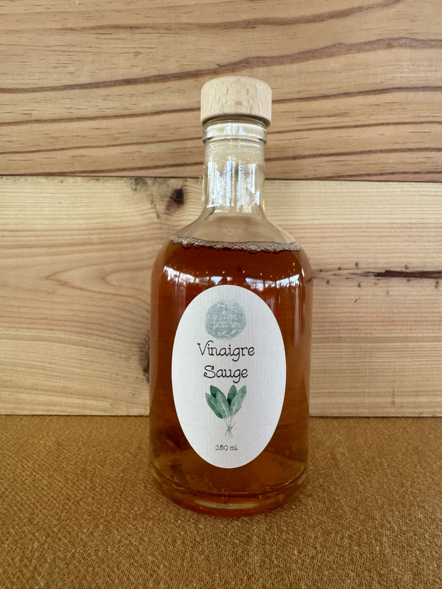 Vinaigre aromatisé Sauge bio
