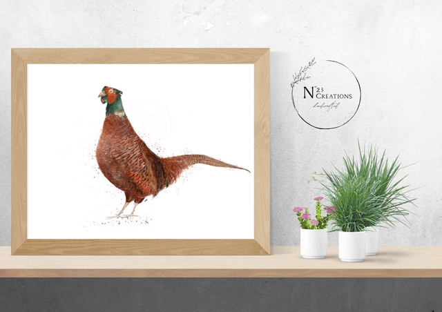 Pheasant (Watercolour Print A4)