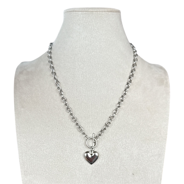 Collana cuore 26AA-2