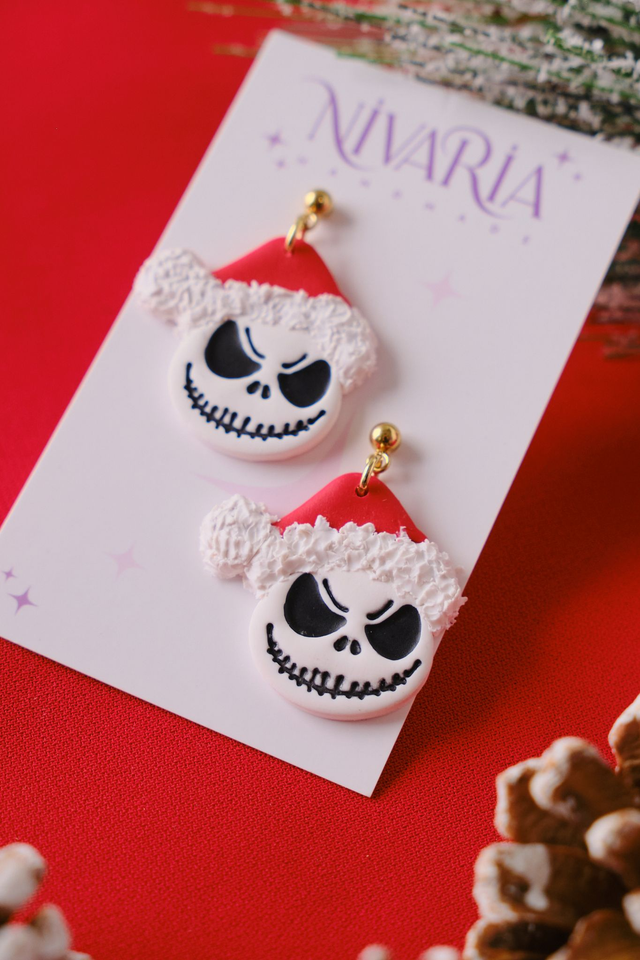 Colección Navidad | Pendientes Jack Skellington