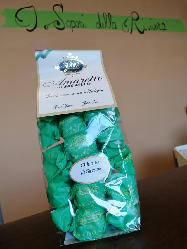 AMARETTI DI SASSELLO AL CHINOTTO DI SAVONA 250 GR