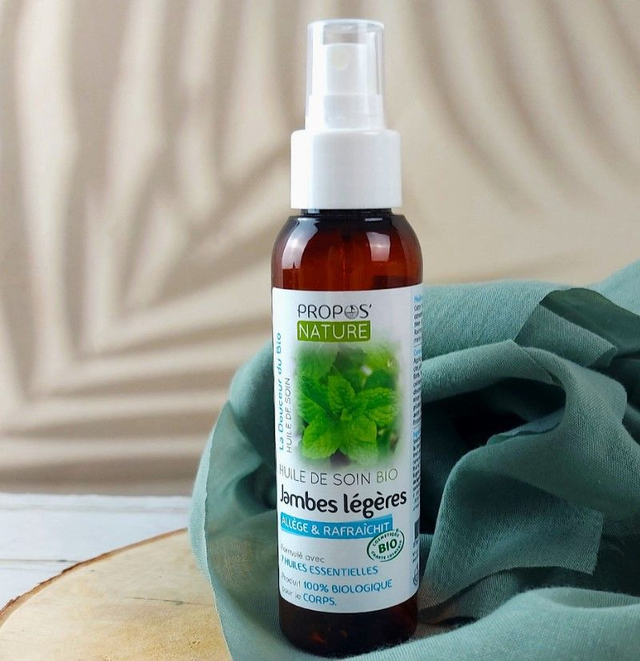 Huile De Massage Jambes Legeres - Circulation - Bio - 100ml