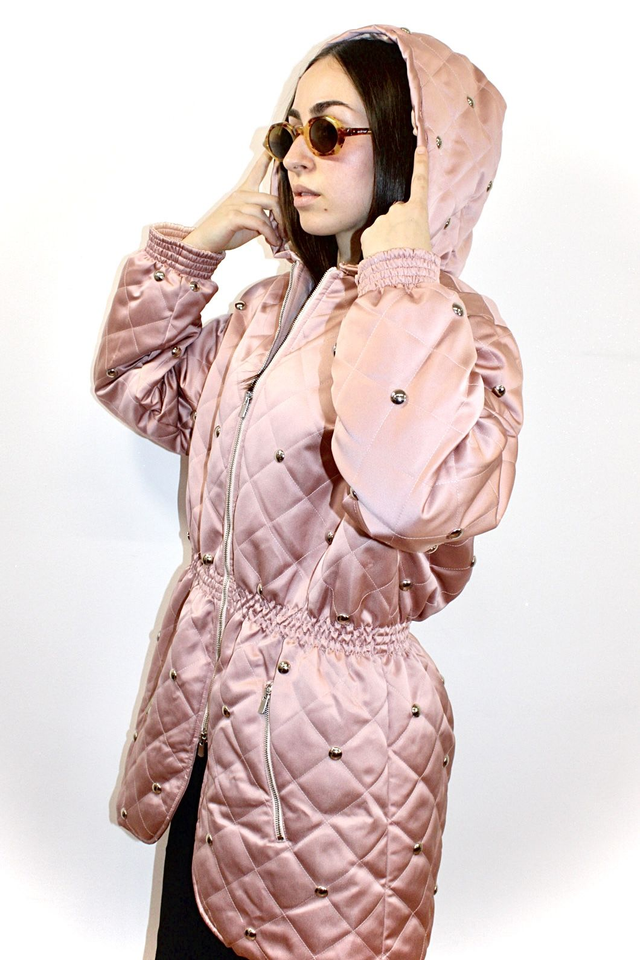 Giubbotto rosa trapuntato TWISTY Parallele Universe