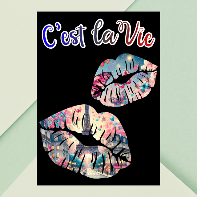 Lèvres Paris Papillon — C’est la Vie &amp; Charme Coloré