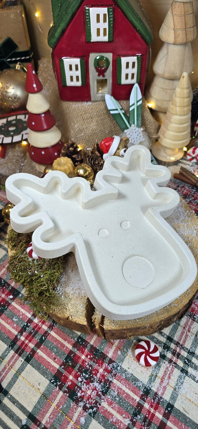 🦌 Assiette Tête de Renne