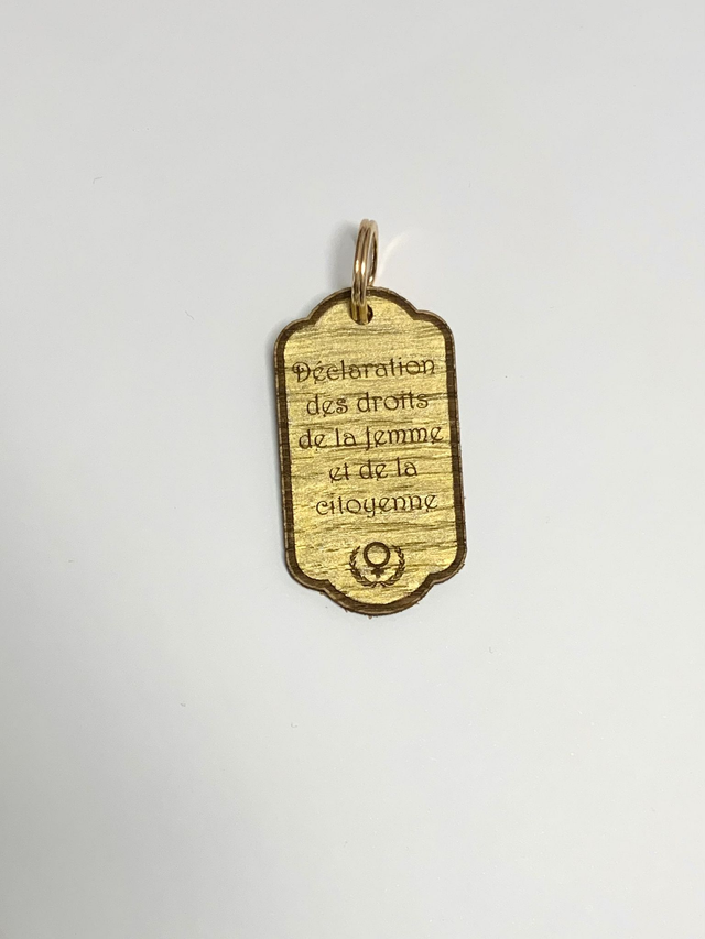 Porte-clé « Droits des femmes »