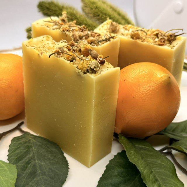 Sabonete Artesanal de Limão e Hortelã Pimenta