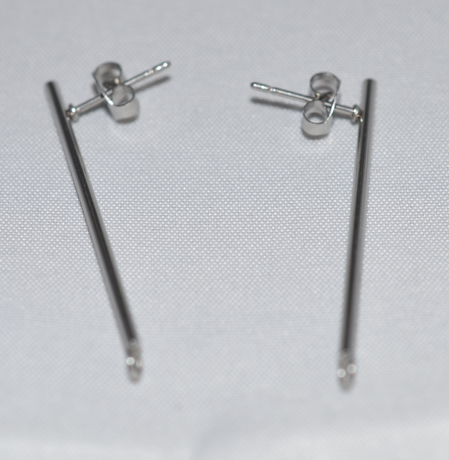 oorsteker rvs staafje