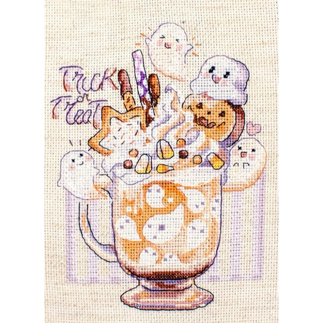 Trick or Treat (II) Counted Cross Stitch Kit by Letistitch