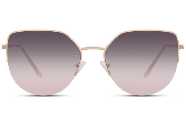 OREA Lunettes de Soleil Or/Violet