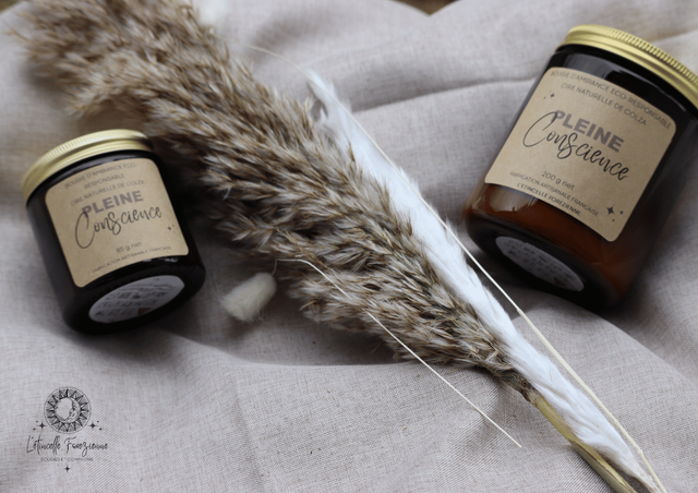 Bougie classique - Pleine conscience