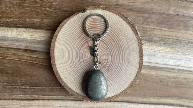 Porte-clefs Pierre PYRITE