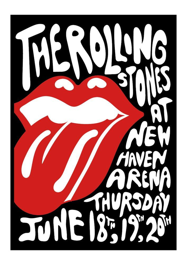 Rolling Stones Music Art Print