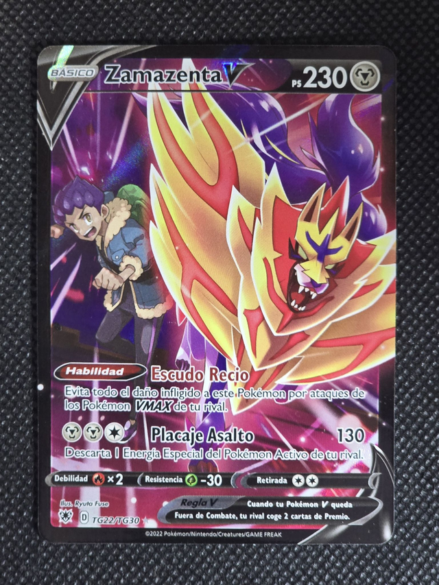 Zamazenta V (ASR TG22) Resplandor Astral ESP