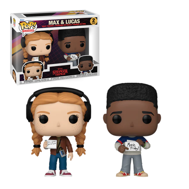 Stranger Things: Max and Lucas 2-Pack Pop! 