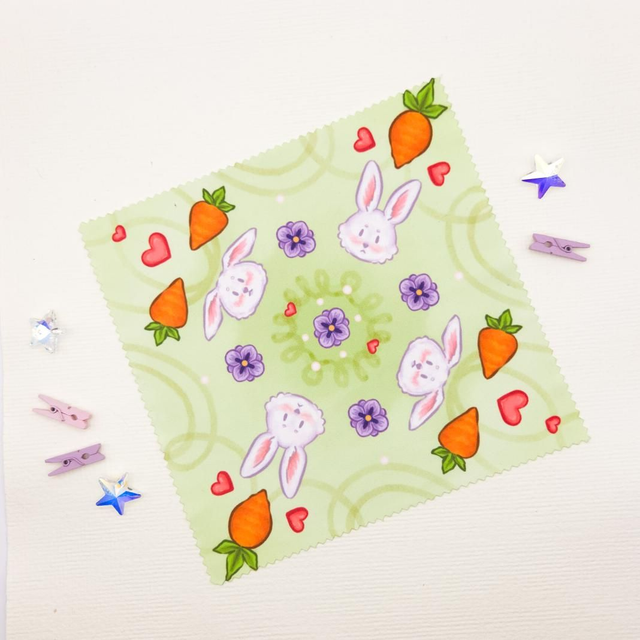 Królicza chusteczka do okularów | ZWIERZĘTA 