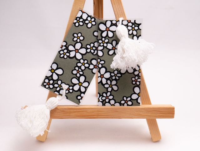 STOKROTKI zakładka do książki, prezent dla czytelnika