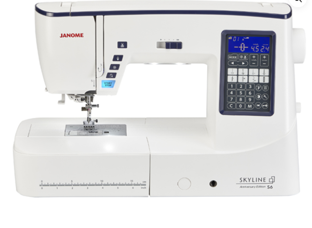 Janome Skyline S6 Anniversary Edition
