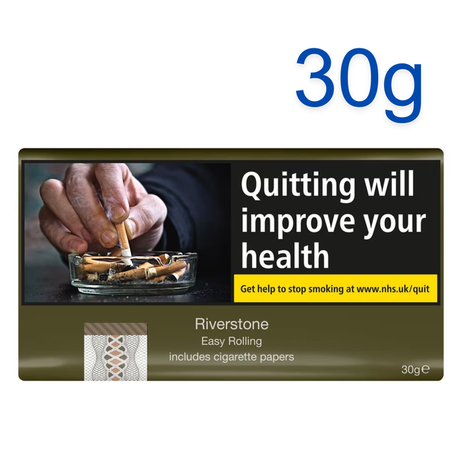 Riverstone Easy Rolling Tobacco &amp; Cigarette Papers, 30g