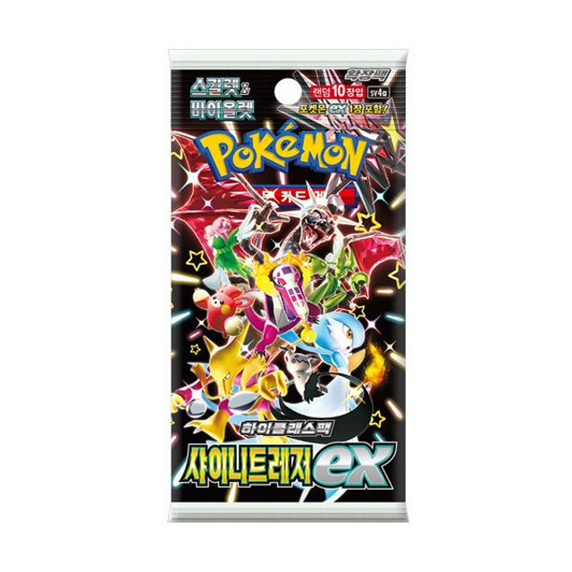 Pokemon TCG: Shiny Treasure EX Korean Booster Pack