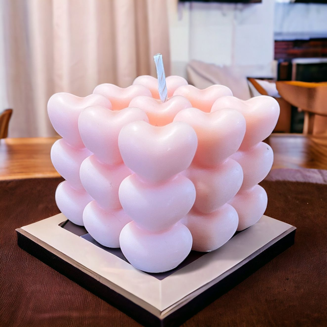 Bougie Coeur - Parfum Miss Coco- 170g 