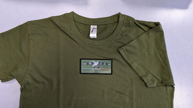 T-shirt Escadron V3 logo col