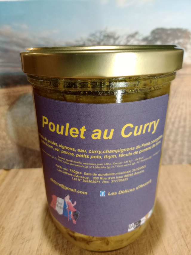Le Poulet au Curry
