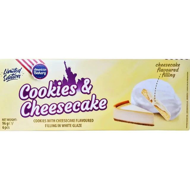 American Bakery Cookies & Cheesecake 96g
