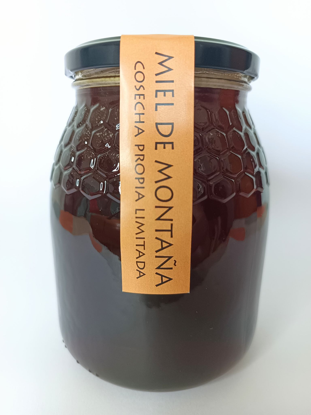 Miel de montaña cruda 1kg