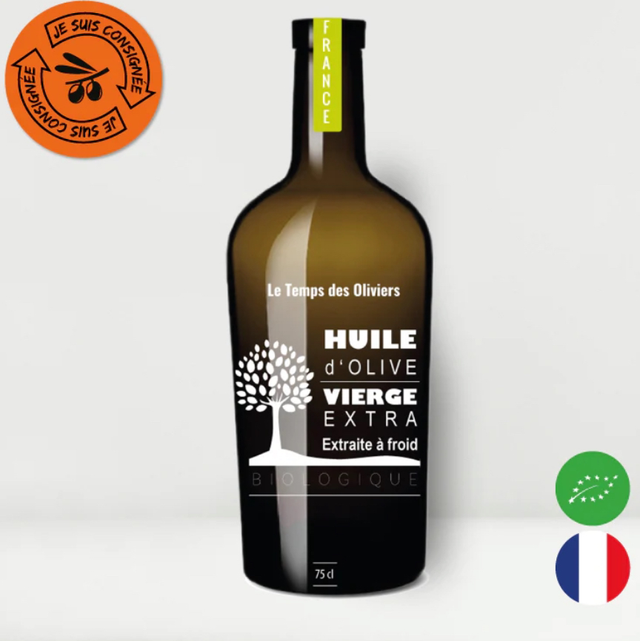 Huile d&#039;Olives Extra Vierge de France Bio - 50cl