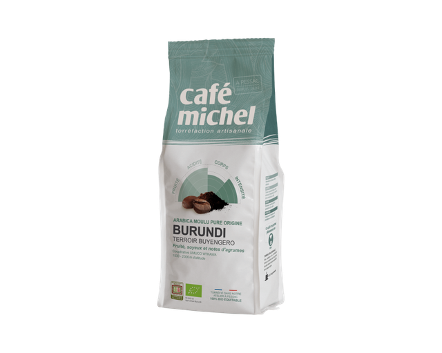 cafe du burundi du terroir buyengero moulu 250 gr