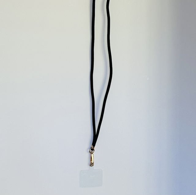 Lange Telefoonkoort zwart 