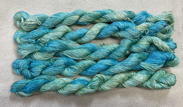 Limited Edition Bamboo Linen Mini Skein 6547