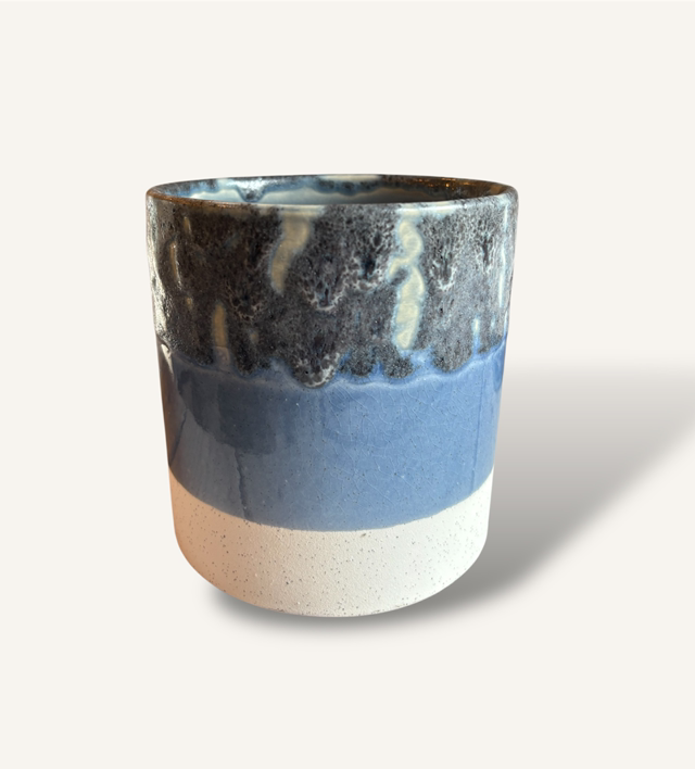 Blue/White Ceramic Planter 