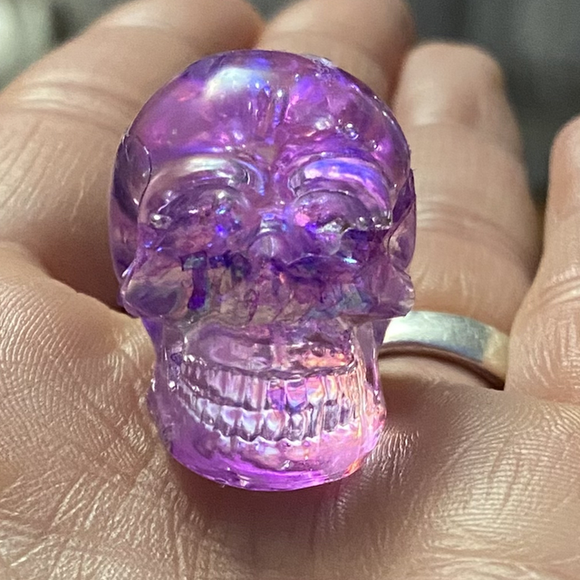 Resin mini skull 