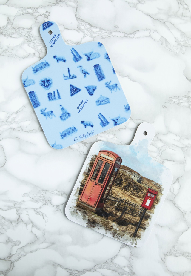 Outer Hebrides Telephone Box - Outer Hebrides Reverse