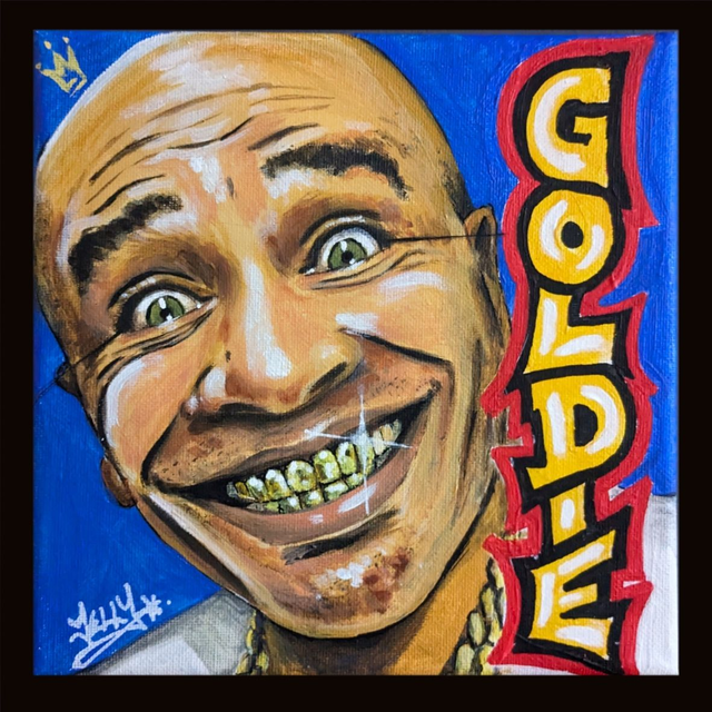 Goldie Sticker