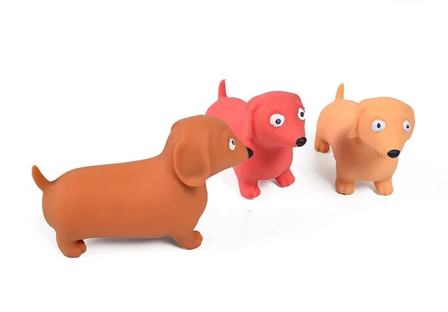 NoStresso Anti-Stress Teckel geel