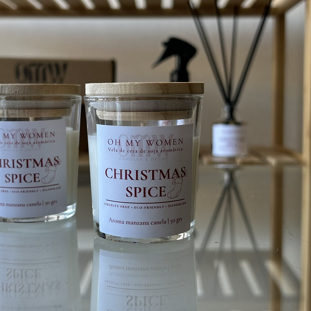 Vela de Soya Christmas Spice - 50 grs