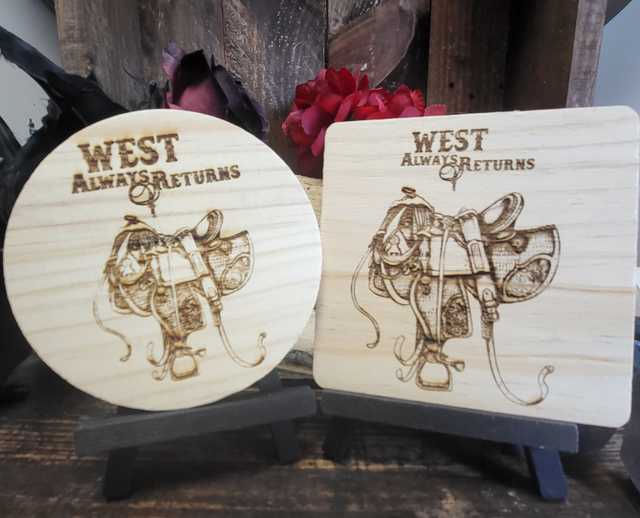Sous Verres &quot;West Always Returns&quot;