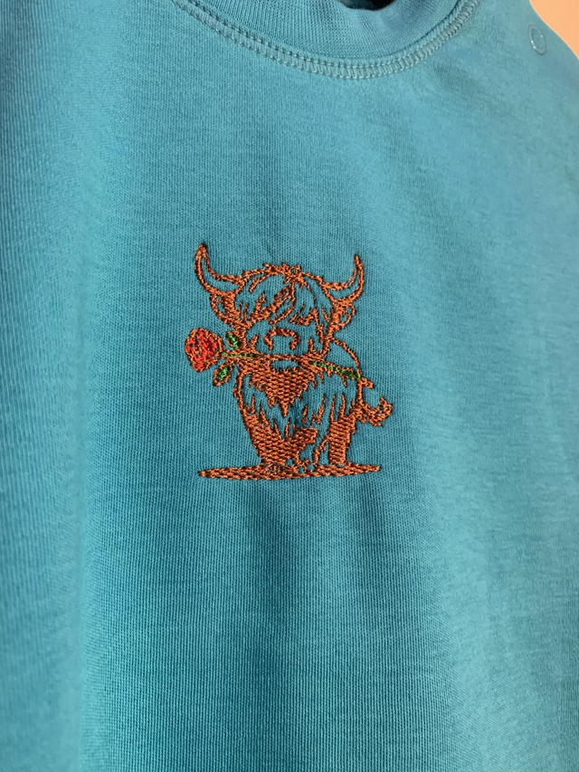 Highland Cow toddler T-shirt 