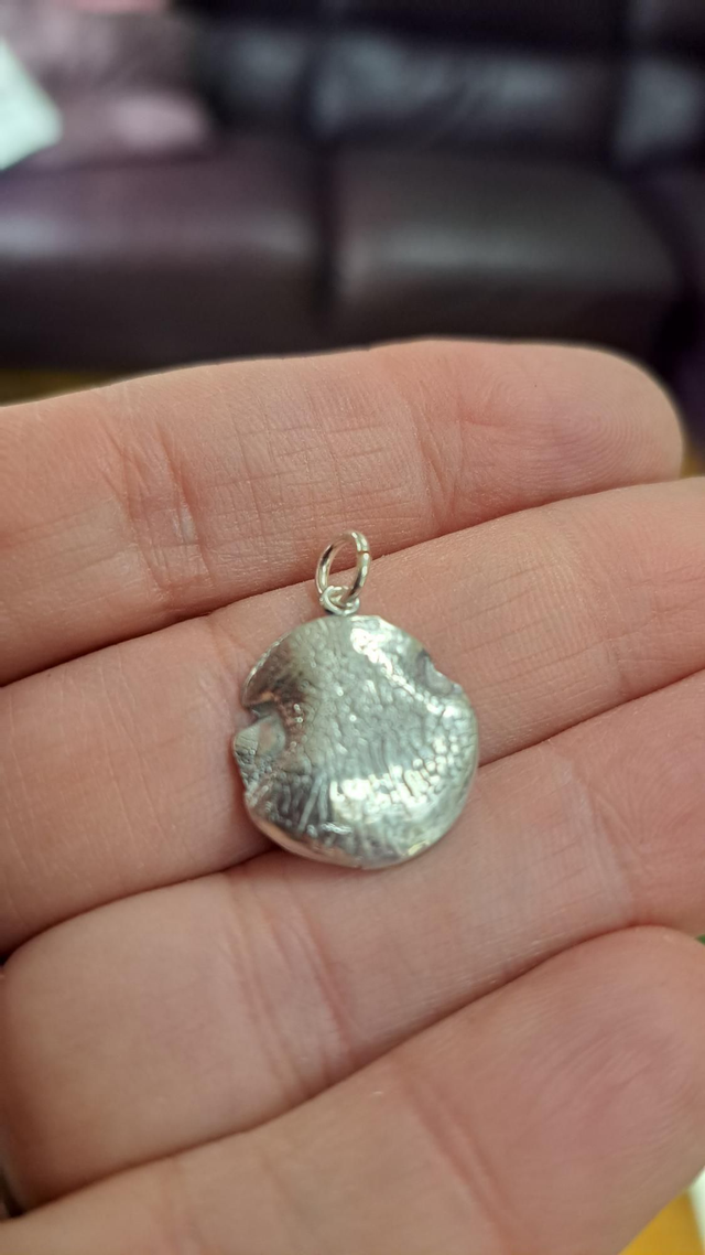 Unique nose print pendant 