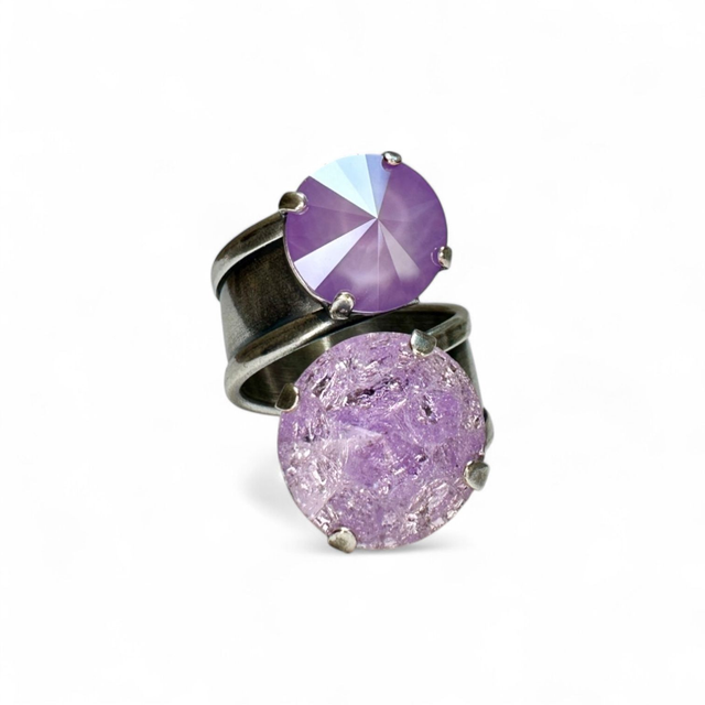 Ring DUO Violet ICE