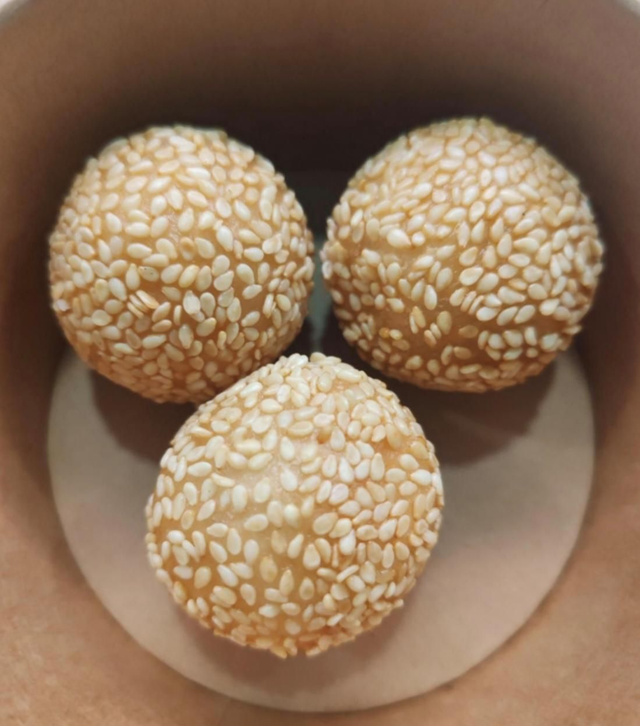 Sesame Balls aux cacahuètes x 3