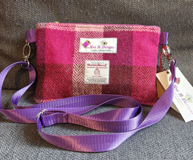 Harris Tweed Nairn bag 