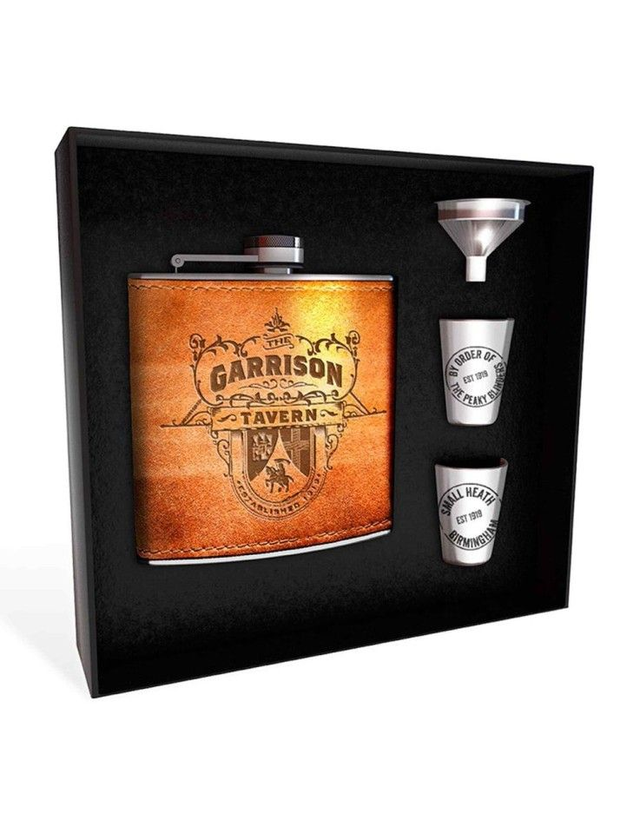 Peaky Blinders: Set Hip flask + 2 Shooters Garrison