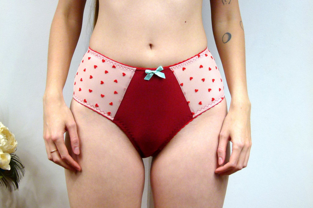 Culotte Haute - HeartCore Bordeaux