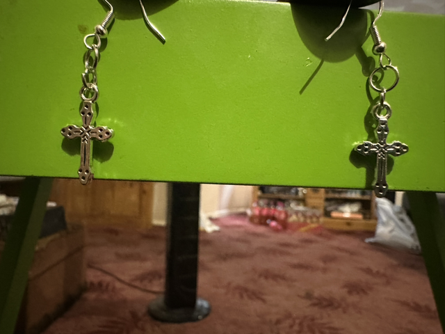 Cross Earrings 