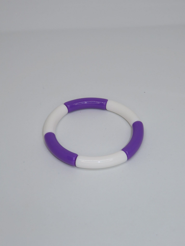 Bracelet tube 2 couleurs