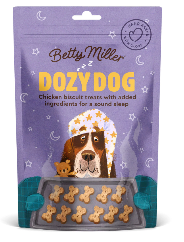 Betty Miller - Dozy Dog | Grain-Free Natural Calming Treats 100g